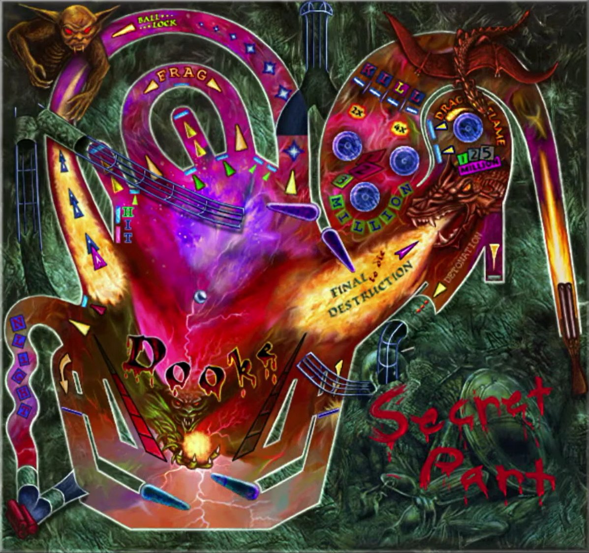Pinball table
